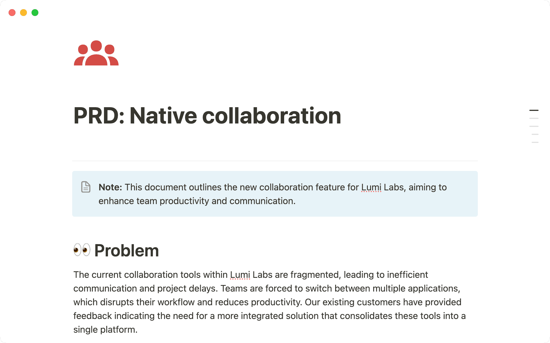 Collaborate in real time in Notion