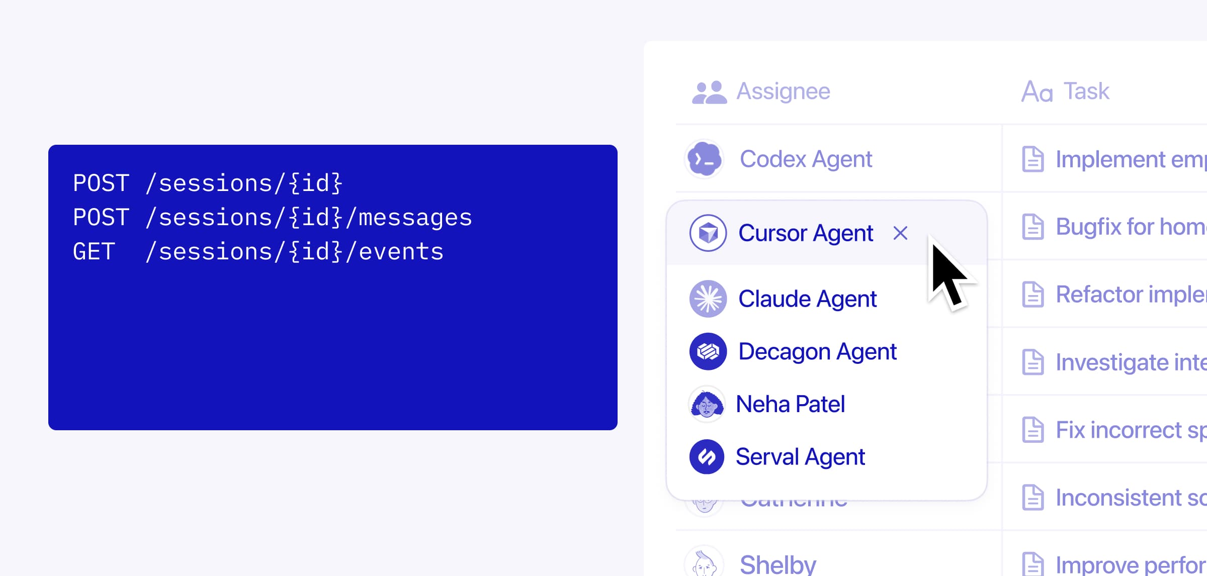 Bring your agents